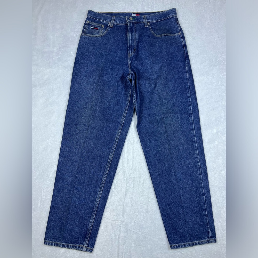 Vintage 1999 Tommy Hilfiger Freedom Jeans 36x32 - Picture 2 of 8